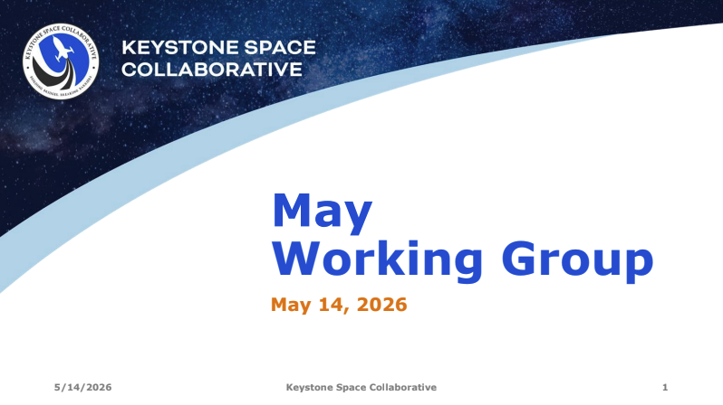 May 2026 Working Group