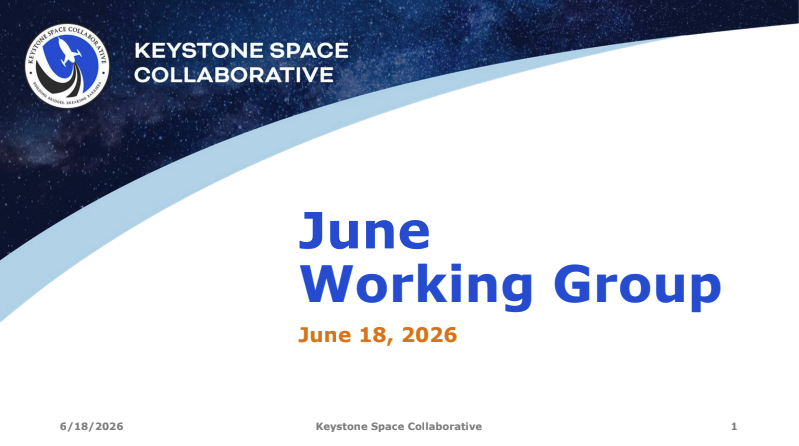 June 2026 Working Group